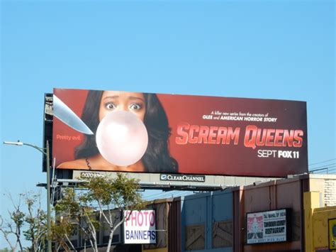 Daily Billboard Scream Queens Series Premiere Tv Billboards