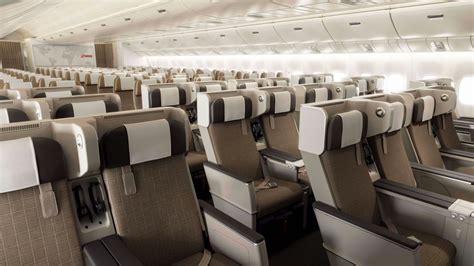 Here Is Lufthansas New Boeing 777x Airbus A350 Premium Economy Seat
