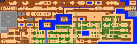 The Legend Of Zelda Quest 2 Overworld Map Map For Nes By Dengel Gamefaqs