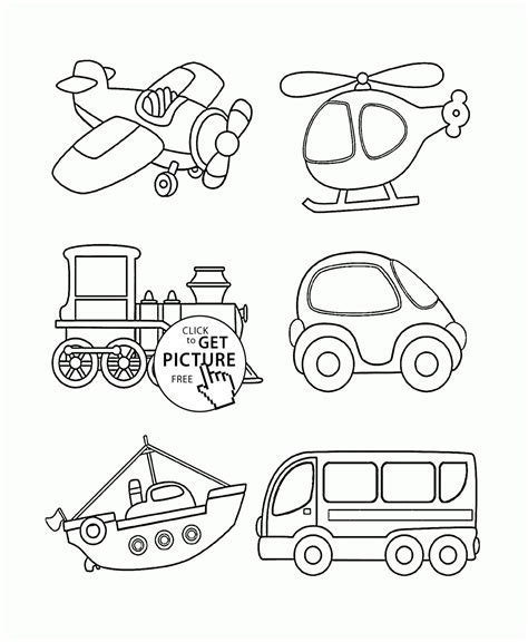 Prepare a table and a bowl of crayons (forget trying to keep the crayons in the mater is rusty tow truck and lightning mcqueen's best friend. Transportation Coloring Pages (With images) | Preschool ...