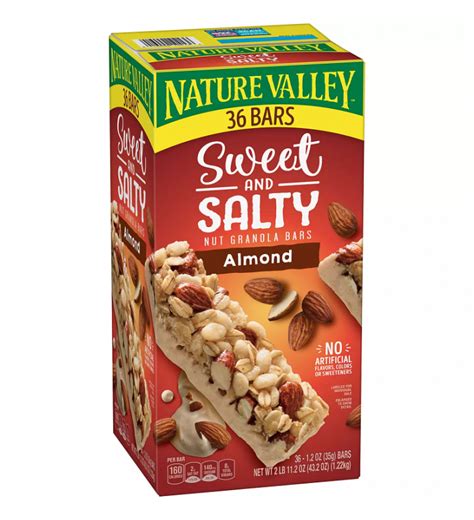 Nature Valley Sweet And Salty Nut Granola Bars Almond
