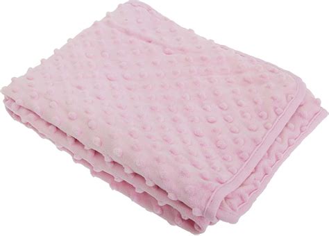 Soft Pink Luxurious Baby Blanket Personalisable Just Kidz Galway