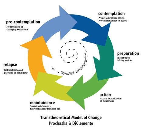 Prochaskas Stages Of Change Worksheet