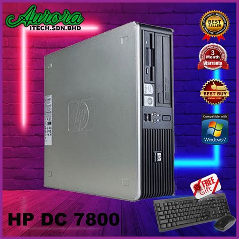 Refurbished Hp Compaq 7800 7900 Ultra Slim Desktop Intel Core 2