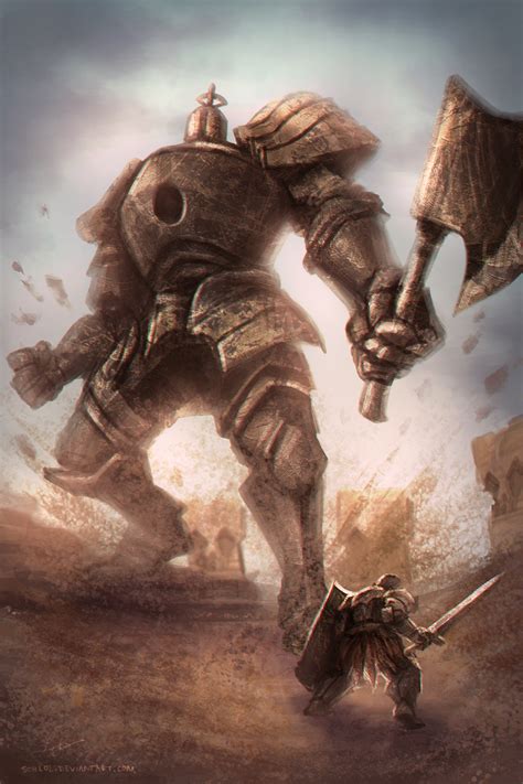 iron golem vs tarkus by sohlol on deviantart