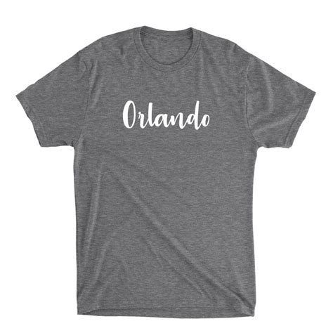 Orlando Florida T Shirt Orlando Shirt Orlando T Shirt Etsy