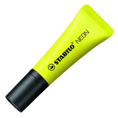 Cos Highlighter Stabilo Neon Yellow Box 10