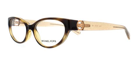 Michael Kors Eyeglasses Mk 8017 3104 Dark Tortoisetaupe Glitter 50mm