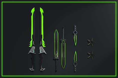 Scifi Melee Weapon Pack 3d Weapons Unity Asset Store