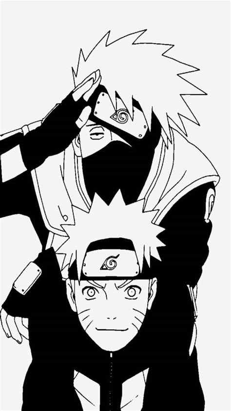 Cool Naruto Pictures Black And White / Naruto Uzumaki Black And White