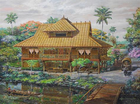 Pre Colonial Traditional Filipino Architecture Art By Jbulaong Artofit