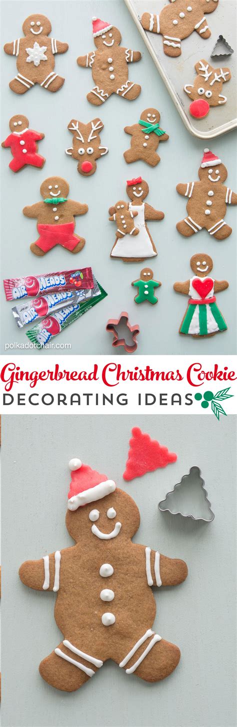 One of my favorite holiday season traditions is baking and decorating christmas cookies, and in recent years i've turned it into a great excuse to. Gingerbread Cookie Decorating Ideas - The Polka Dot Chair