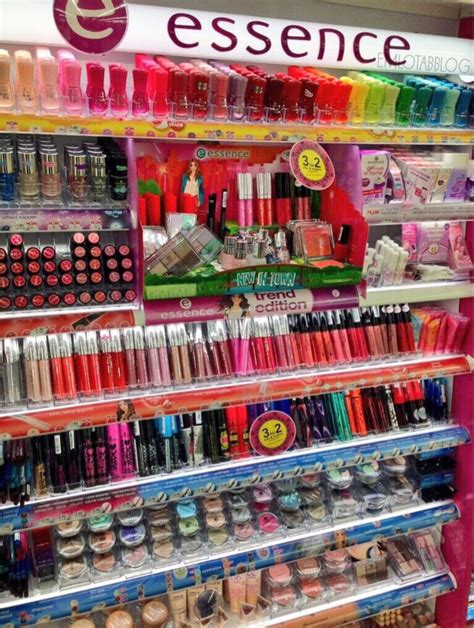 essence cosmetics counter in wilko burnley england excellent colourful and affordable