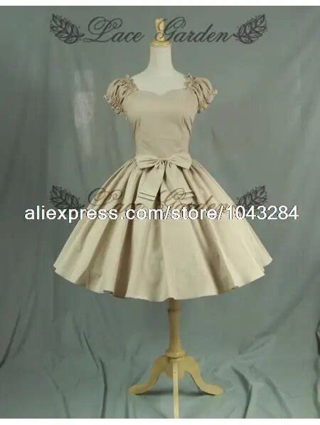 Nude Classic Sweet Lolita Dress Free Shipping In Dresses From Women S