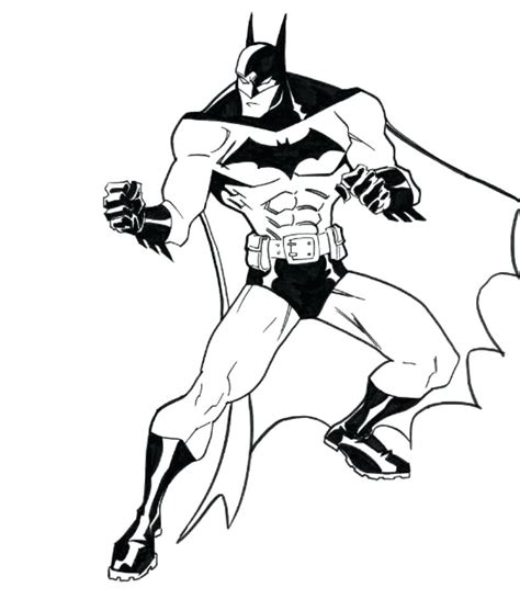 Batman free online coloring page. batman-coloring-pages-free-download-print-simple-batman ...