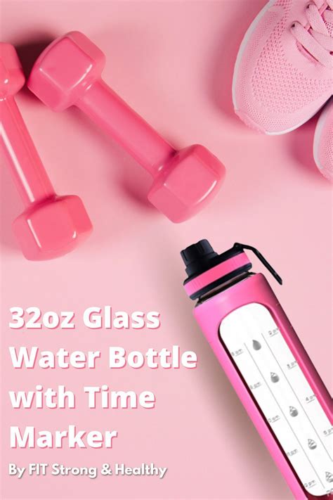 our daily water intake bottle has time markers on one side and oz ml markers on the other side