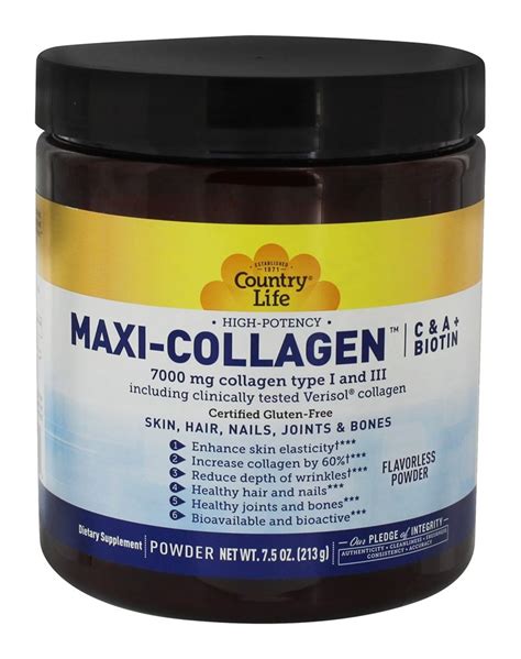 Cenovis echinacea, garlic, zinc & c is a vitamin, mineral and herbal supplement, specially formulated to help provide relief from colds by reducing the severity and duration of symptoms. Buy Country Life - Maxi-Collagen High Potency with ...