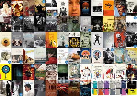 Criterion Collection 2012 Cover Art Collage