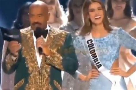 Steve Harvey Ofende A Miss Colombia ¿la Relaciona Con El Narco