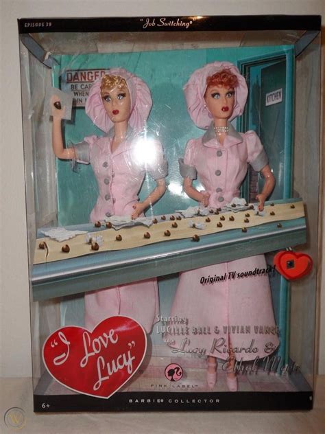 Barbie I Love Lucy Doll Episode 39 Job Switching W Ethel Mertz