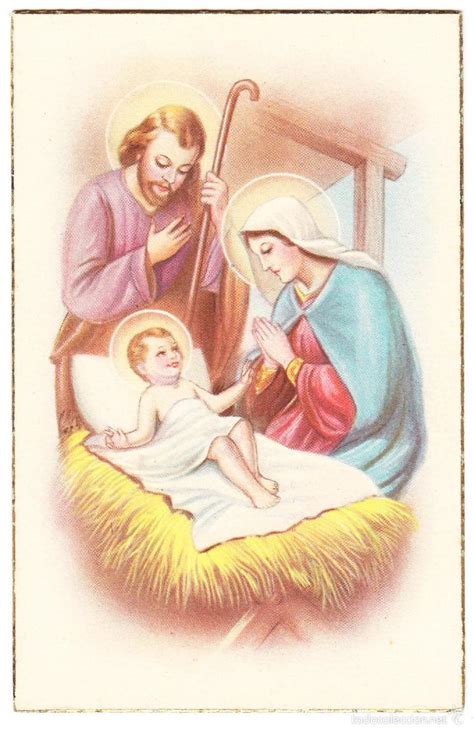 Jesus Maria Y Jose Cmb Serie Sacro Comprar Postales