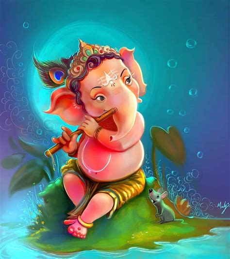 Lord Ganesha Animated Images God Ganeshavinayagapillayar Animated