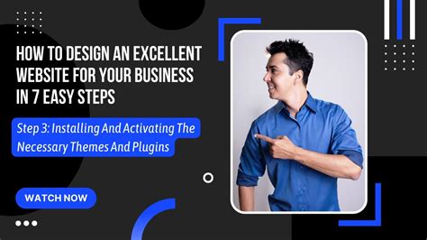 How To Design A Pro Website For Your Business Step Installing