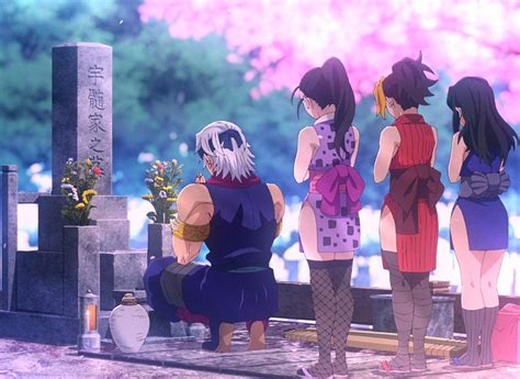 Tengen Uzui Tengen Uzui and his wivesUzui's brotherDemon SlayerKimetsu