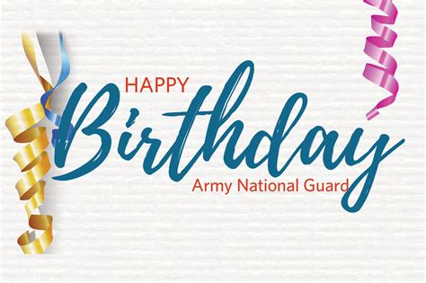 Army National Guard Birthday Army Military