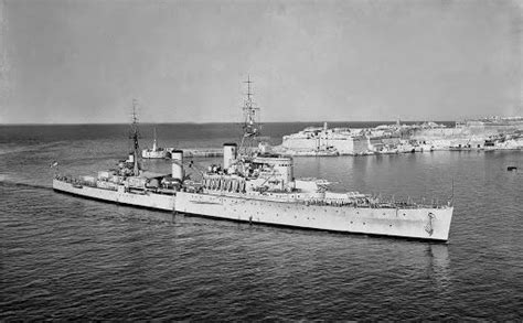 Hms Nigeria Pennant Number 60 Was A Crown Colony Class Light Cruiser