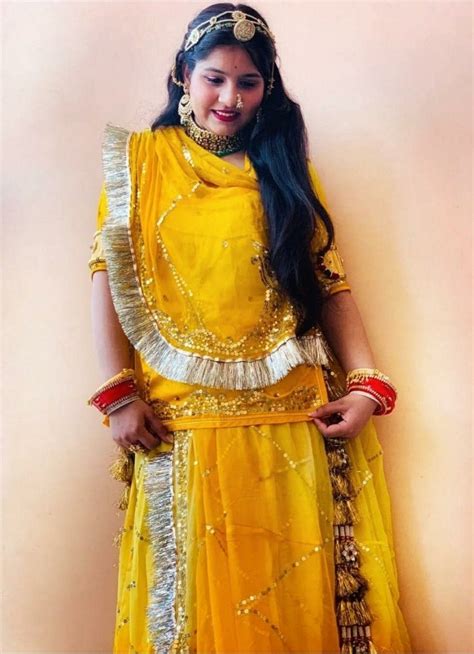 Shivani Rathore 💫 Rajputi Dress Indian Bridal Fashion Rajasthani Dress