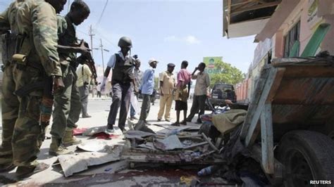 Somalia Unrest Deadly Blast In Mogadishu Bbc News