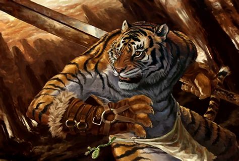 Fantasy Tiger Hd Wallpaper