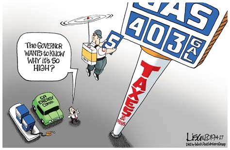 Cartoonists Take High Gas Prices Santa Cruz Sentinel