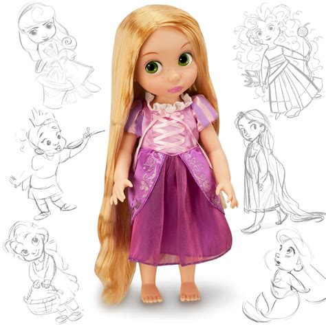 Disney Tangled Rapunzel Toddler Doll 41 Cm High New 43cm Hair Toy For