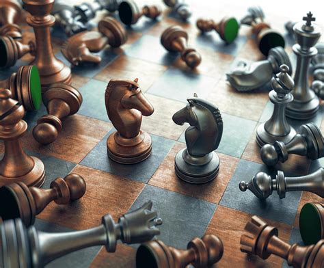 Chess Pieces On Chess Board 1 Photograph By Ktsdesign Pixels