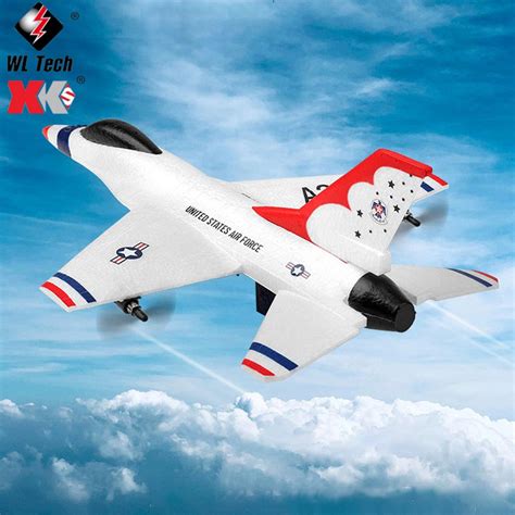 Wltoys New A200 F 16b Rc Plane 24g Remote Control Two Channel Design
