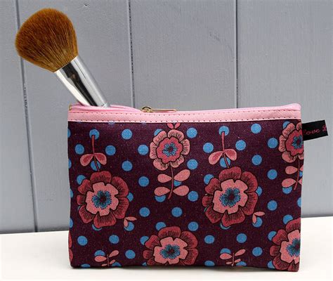 Vintage Style Small Cosmetic Bag By Love Lammie Co