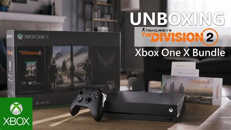 Unboxing Xbox One X Tom Clancys The Division 2 Bundle 1tb Youtube