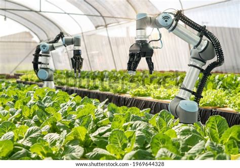 Smart Farming Agricultural Technology Robotic Arm Stock Photo Edit Now