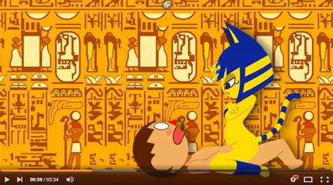 Желтая египетская кошка что за мем Zone Ankha Minus8 и где фулл