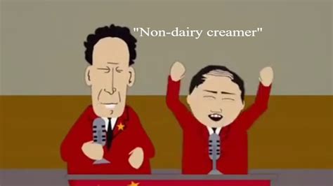South Park Chinese Making Fun Of Americans Youtube