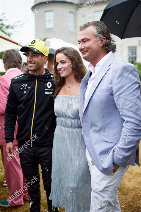 Daniel Ricciardo Catie Munnings Laurent Feniou Editorial Stock Photo