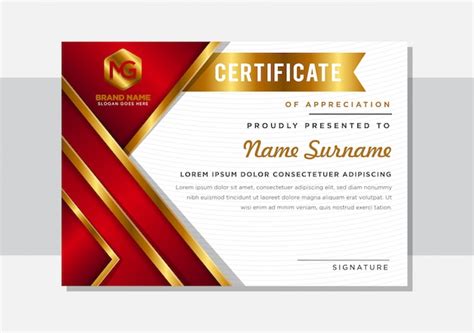 Premium Vector Luxury Certificate Or Diploma Template Combination