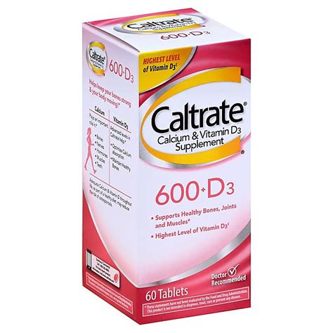 Клинические рекомендации дефицит витамина d. Caltrate® 60-Count 600+D Calcium Supplement Tablets | Bed ...