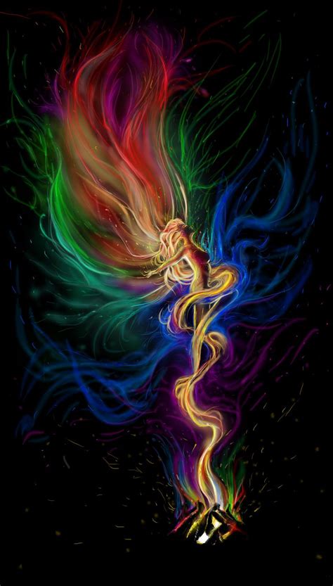 Phoenix Painting Phoenix Artwork Fire Fairy Fire Drawing Elements