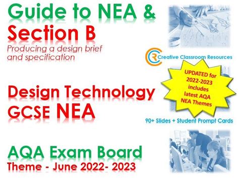 Gcse Dt Nea Aqa Guide To Section B Design Briefclient Needs