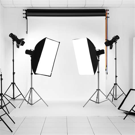 Studio Space For Photography Inclusive Of Camera Backdrops And Strobe