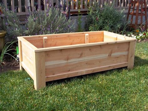 Wood Pallet Garden Box Ideas Outdoor Wooden Planters Outdoor Planter