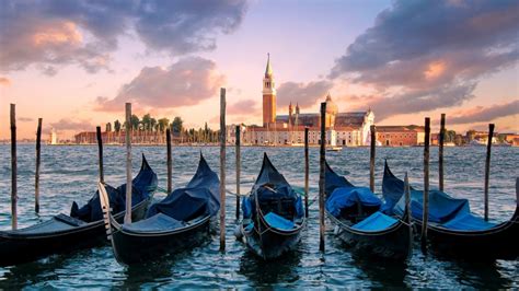 Venice Italy Gondolas Fondos De Pantalla Gratis Para Escritorio
